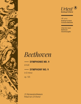 Symphonie Nr.9 d-Moll op.125 fr Soli, gem Chor und Orchester Harmonie