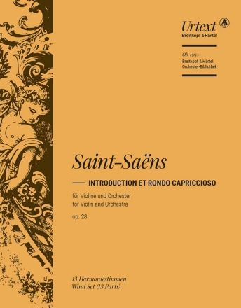 Saint-Saens, Camille Introduction et Rondo capriccioso op. 28 fr Violine und Orchester Harmonie