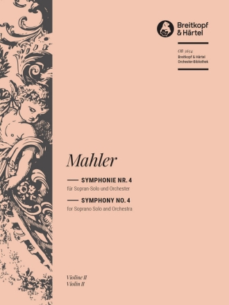 Symphonie Nr.4 fr Sopran und Orchester Violine 2