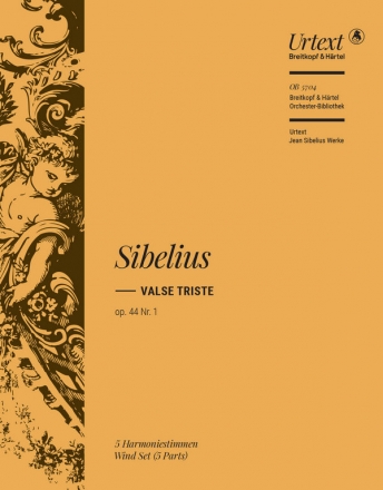 Sibelius, Jean, Valse Triste op. 44 Nr. 1 nach JSW I/22 fr Orchester Harmonie