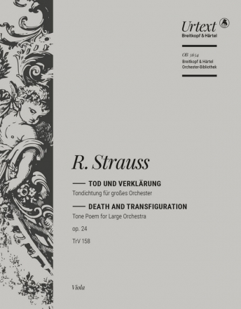 Tod und Verklrung op.24 TrV158 fr groes Orchester Viola