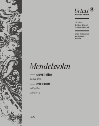 Mendelssohn-Bartholdy, Felix, Ruy Blas  c-moll [op. 95] MWV P 15 Orchester Viola