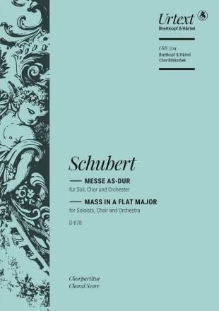 Messe As-Dur D678 fr Soli, gem Chor und Orchester Chorpartitur