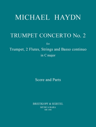 Haydn, Michael Konzert in C Nr. 2 fr 2 Flten, Trompete und Orchester