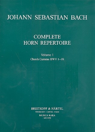 Complete Horn Repertoire vol.1 for 1-2 horns score