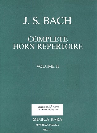 Complete Horn Repertoire vol.2 for 1-3 horns score