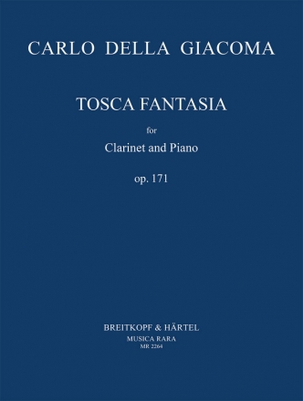 Tosca Fantasia op.171 for clarinet and piano