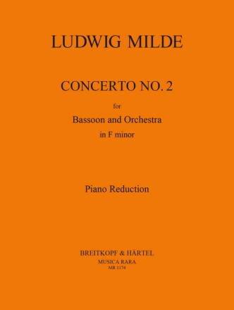 Milde, Ludwig Quintett F-dur op. 107 fr Oboe, 2 Violinen, Viola, Violoncello Klavierauszug