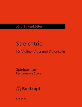 Streichtrio fr Violine, Viola und Violoncello Spielpartitur