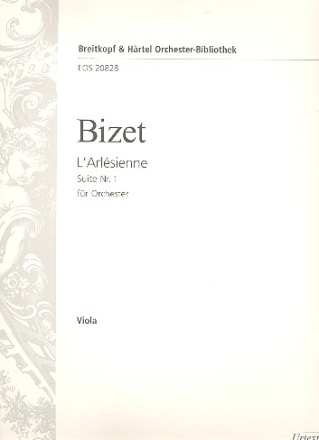 L'Arlsienne Suite No.1 fr Orchester Viola