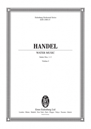 Hndel, Georg Friedrich, Wassermusik fr Orchester Violine 1