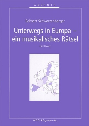 Unterwegs in Europa - Musikalisches Rtsel fr Klavier