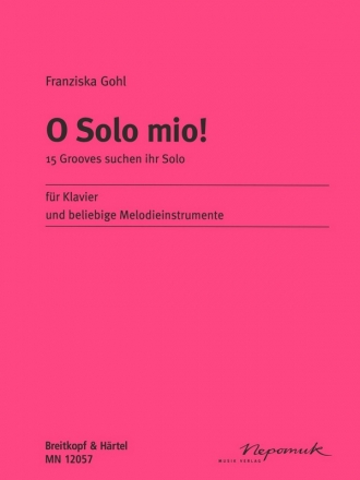 O solo mio fr Melodieinstrument und Klavier