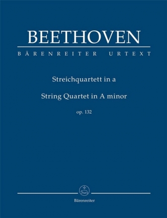 Streichquartett a-moll op.132 fr 2 Violinen, Viola und Violoncello Studienpartitur