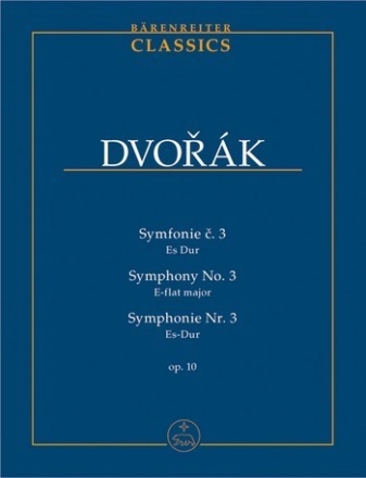 Sinfonie Es-Dur nr.3 fr Orchester Studienpartitur