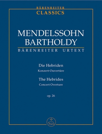 Die Hebriden op.26 fr Orchester Studienpartitur