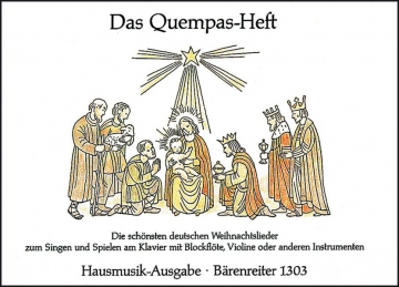 Das Quempas-Heft fr Gesang, Blockflte (Violine o.a.) und Klavier (Hausmusik-Ausgabe) Partitur und Stimmen,  Neuausgabe 2015