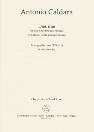 Dies irae Sequenz-Komposition fr Solostimmen, Chor und Orchester Chorpartitur GemCh: SSATB