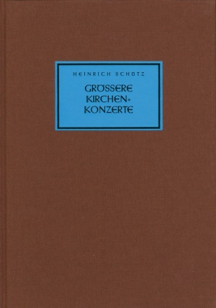 Grere Kirchenkonzerte fr Gesang und Instrumente Gesamtausgabe, Partitur