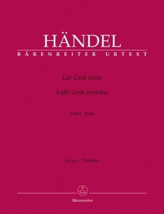 Let God arise HWV256b fr Soli, gem Chor und Orchester Partitur (dt/en)