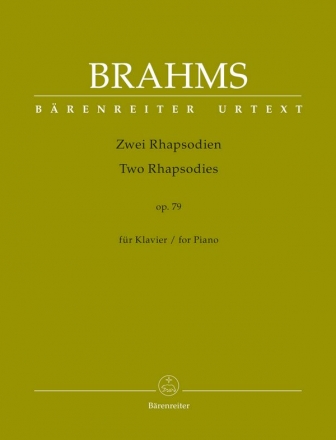 2 Rhapsodien op.79 fr Klavier