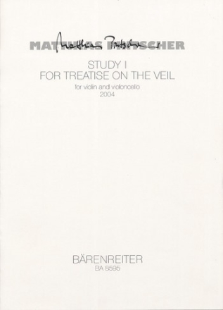 Study I for Treatise on the Veil - Spielpartitur(en) V/Vc