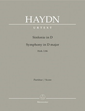 Haydn, Joseph Sinfonie - Hob. I:86 Partitur, Urtextausgabe Orch