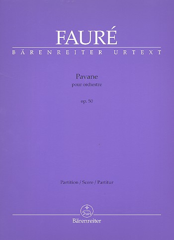 Pavane op.50 fr Orchester Partitur