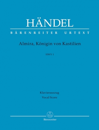 Almira Knigin von Kastilien HWV1 Klavierauszug (dt)