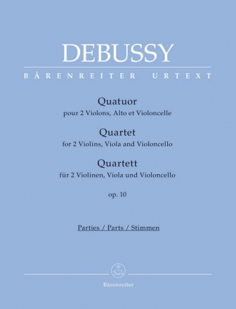 Streichquartett op.10 Stimmen 