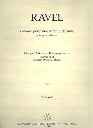 Pavane pour une infante dfunte pour pour petit orchestre Violoncello