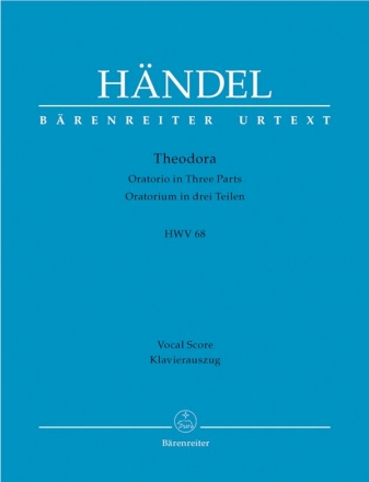 Theodora HWV68 fr Soli, gem Chor und Orchester Klavierauszug (en)