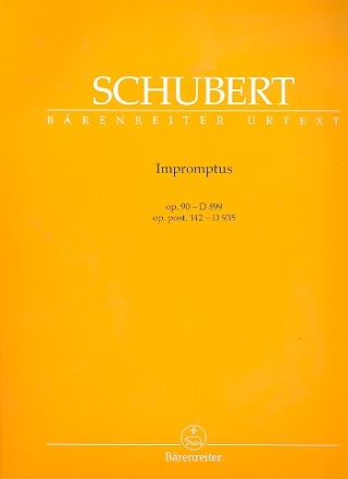 Impromptus D899 op.90  und  D935 op.posth.142 fr Klavier