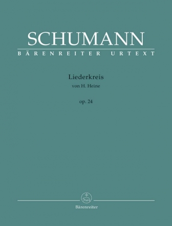 Liederkreis op.24 fr Gesang (hoch) und Klavier