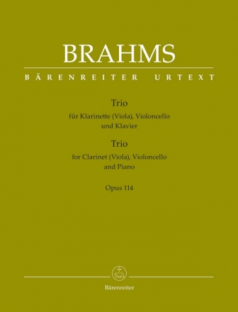 Trio op.114 fr Klarinette (Viola), Violoncello und Klavier Stimmen