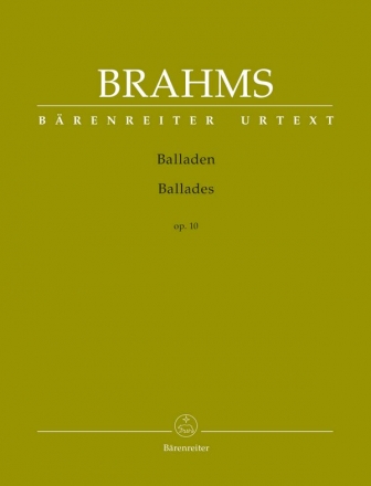 Balladen op.10 fr Klavier