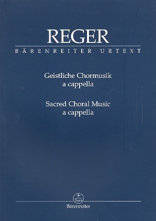 Geistliche Chormusik fr gem Chor a cappella Partitur (dt)