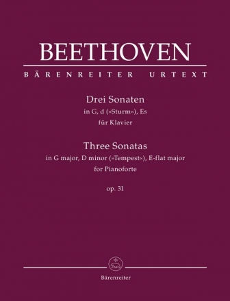 3 Sonaten op.31 fr Klavier