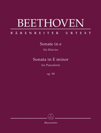 Sonate e-Moll op.90 fr Klavier