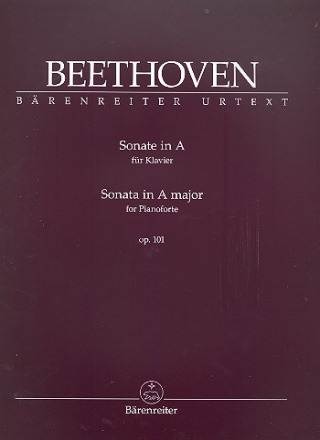 Sonate A-Dur op.101 fr Klavier