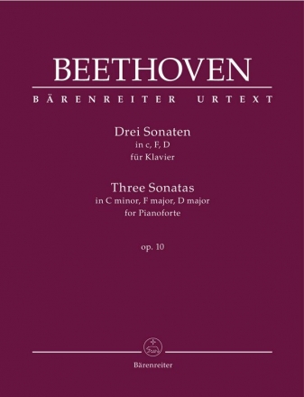 3 Sonaten op.10 fr Klavier