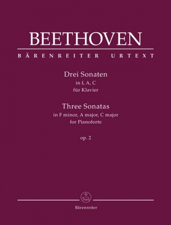 3 Sonaten op.2 fr Klavier