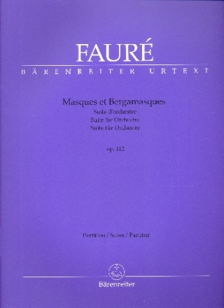 Suite Masques et Bergamasques op.112 fr Orchester Partitur