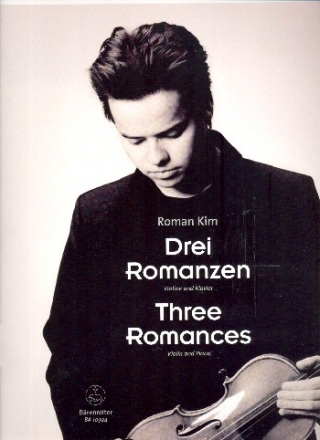 3 Romanzen fr Violine und Klavier