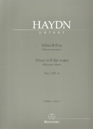 Missa B-Dur Hob.XXII:14 fr Soli, gem Chor und Orchester Partitur,  broschiert