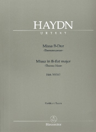 Missa B-Dur Hob.XXII:12 fr Soli, gem Chor und Orchester Partitur,  broschiert (la)