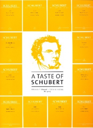 A Taste of Schubert fr Gesang (hoch) und Klavier Partitur