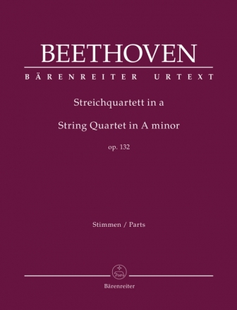 Streichquartett a-moll op.132  Stimmen