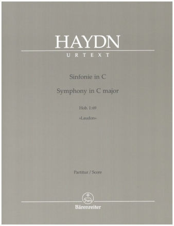 Sinfonie C-Dur Hob.I:69 'Laudon' fr Orchester Partitur