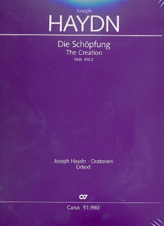 Die Schpfung Hob.XXI:2  fr Soli, gem Chor und Orchester Partitur,  broschiert (dt)